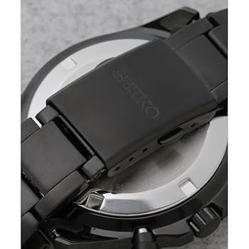 た*ん様 SEIKO クロノグラフ ブラック Amazon.co.jp: [ナノユニバース] SEIKO／別注セイコー クオーツ